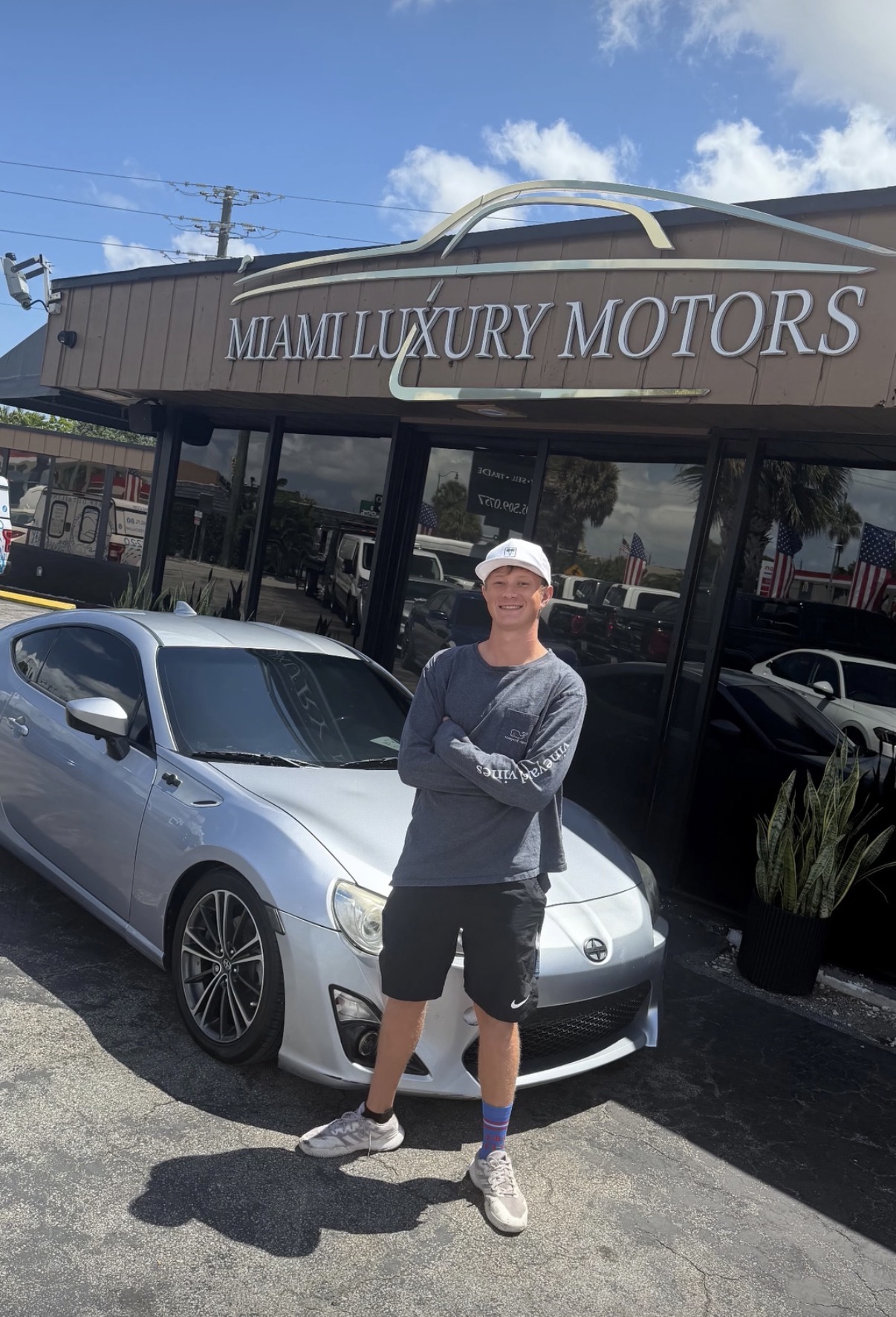 Tyler S. with their Scion FR-S