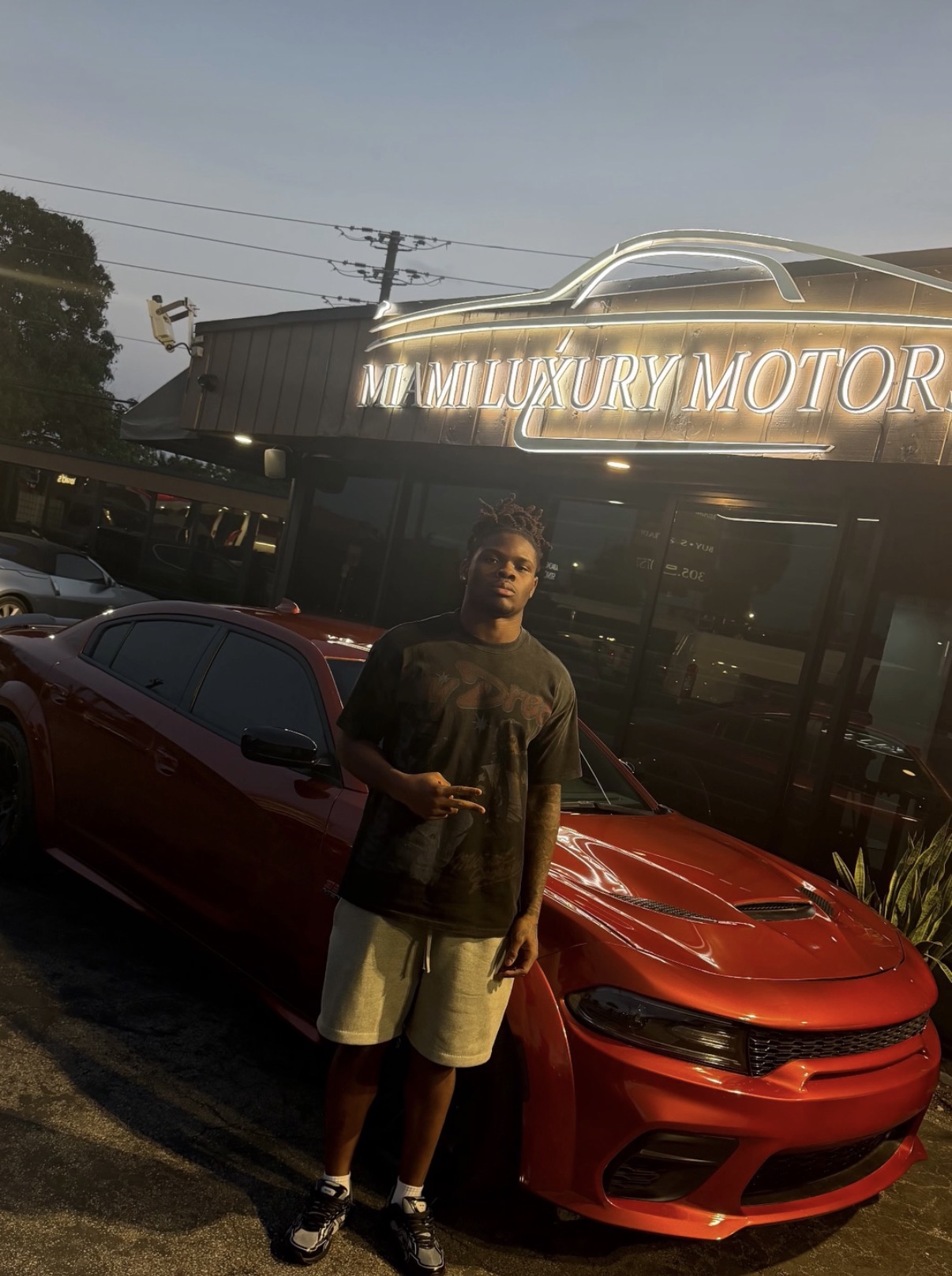 Jamal W. with their Dodge Charger Scat Pack