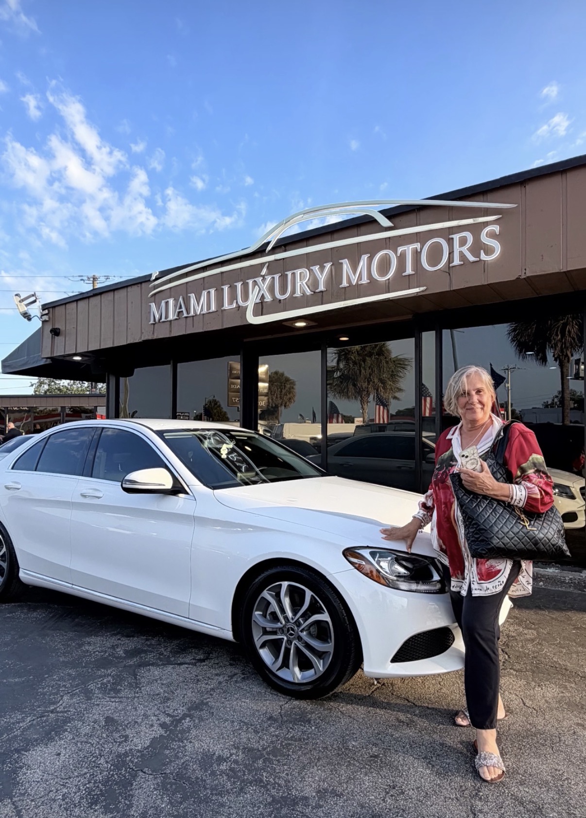 Patricia R. with their Mercedes-Benz C-Class
