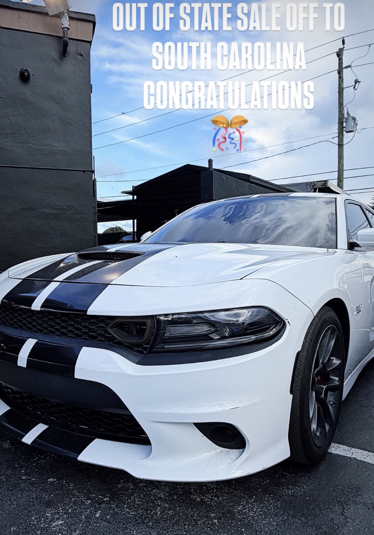 South Carolina Delivery with their Dodge Charger R/T