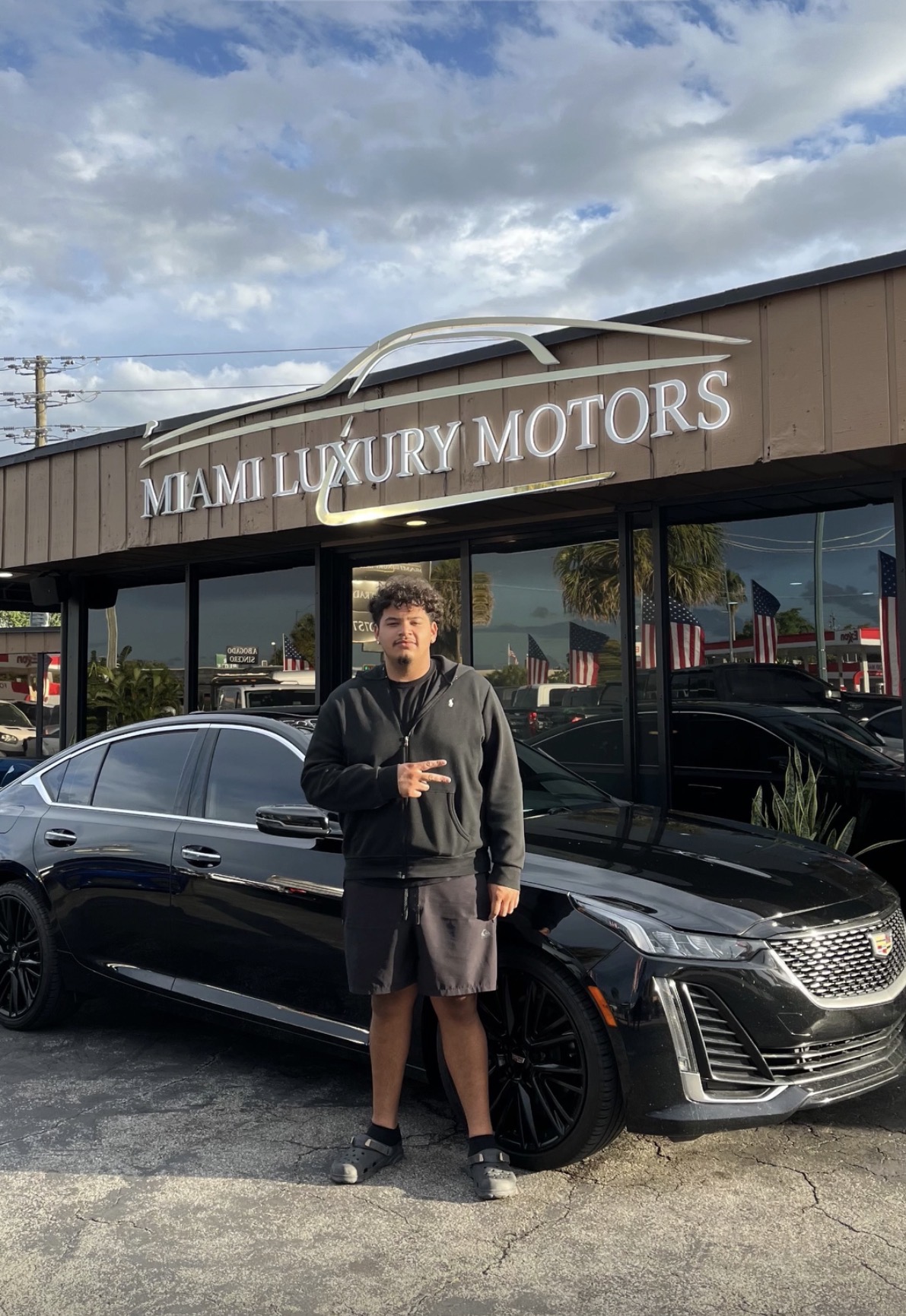 Jose R. with their Cadillac CT5
