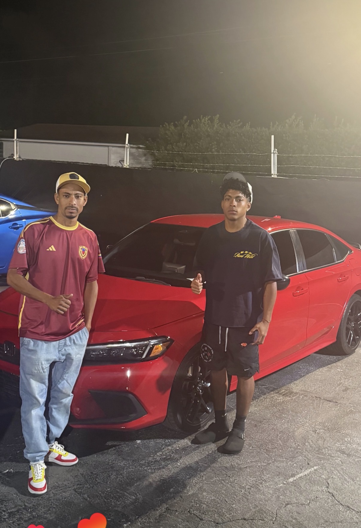Luis & Kevin with their Honda Civic Sport