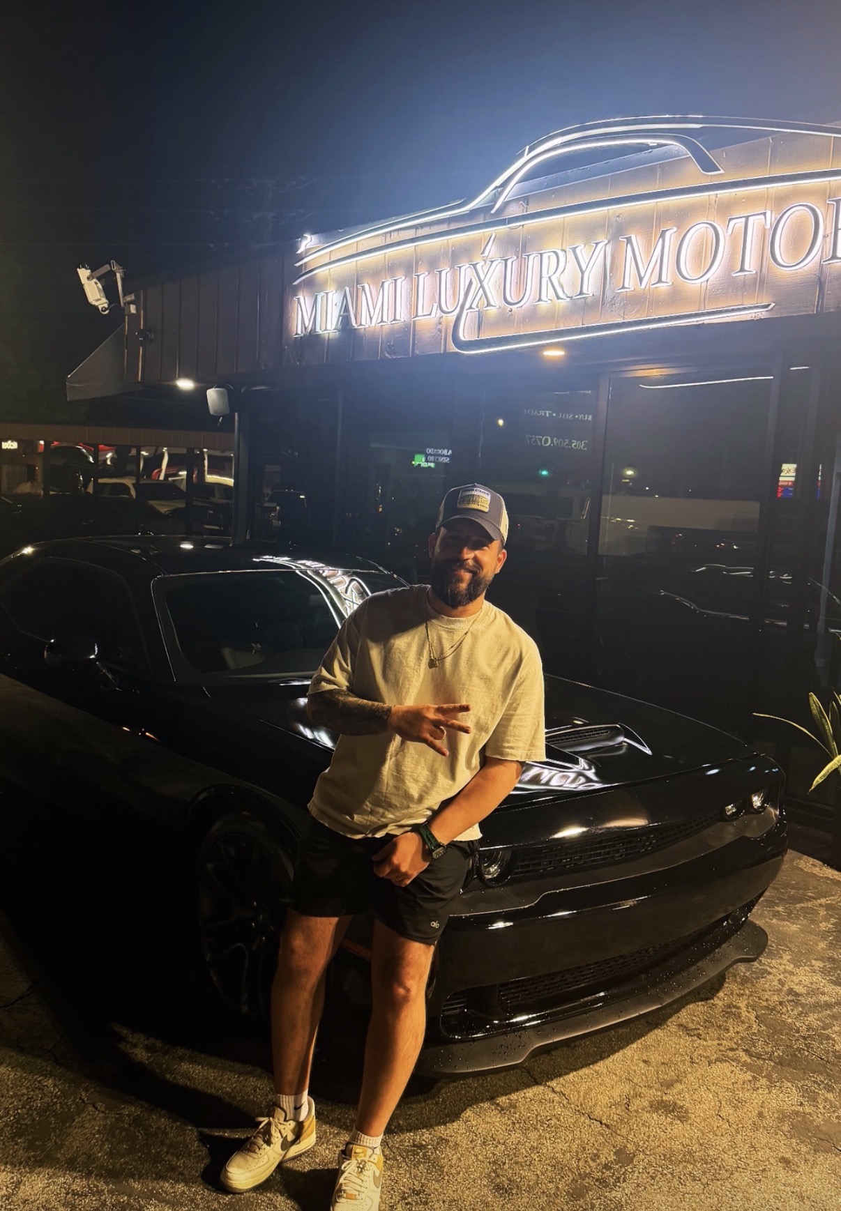 Eric V. with their Dodge Challenger