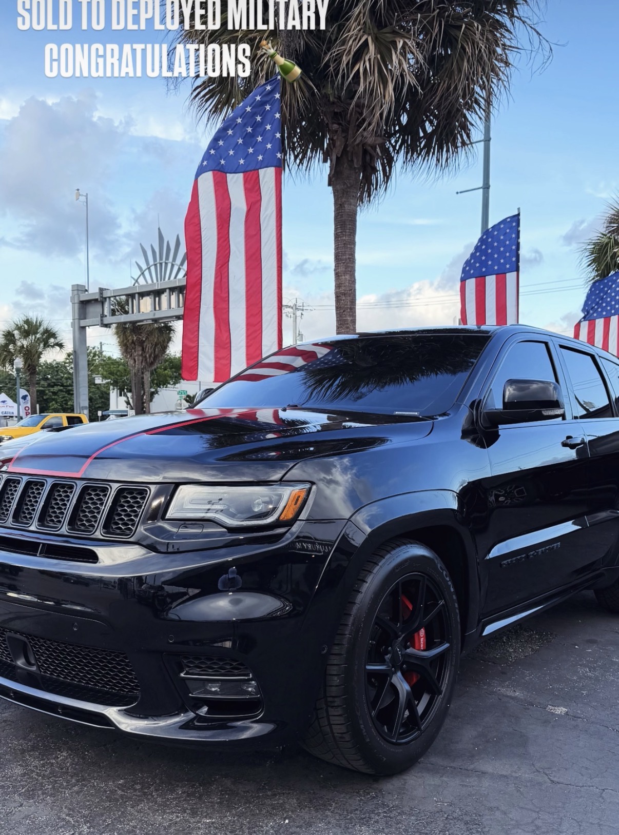 Military Customer with their Jeep Grand Cherokee
