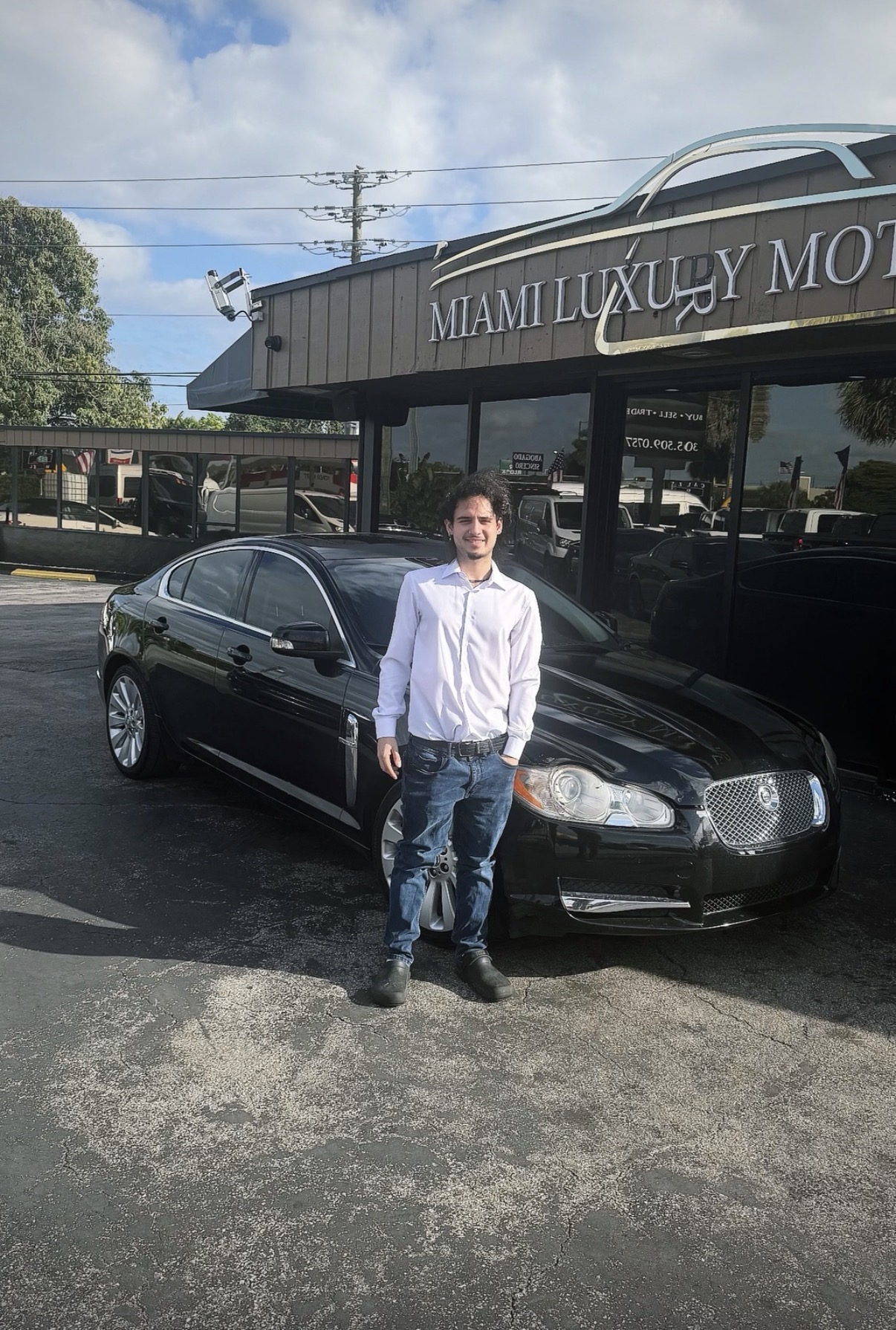 Daniel V. with their Jaguar XF