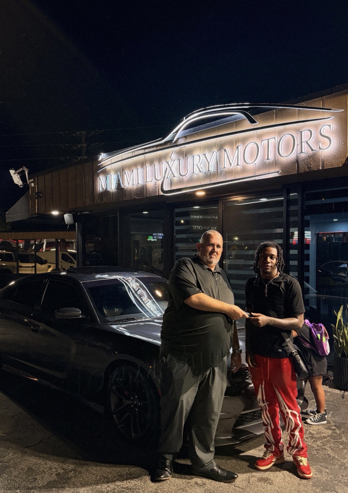 Marcus T. with their Dodge Charger