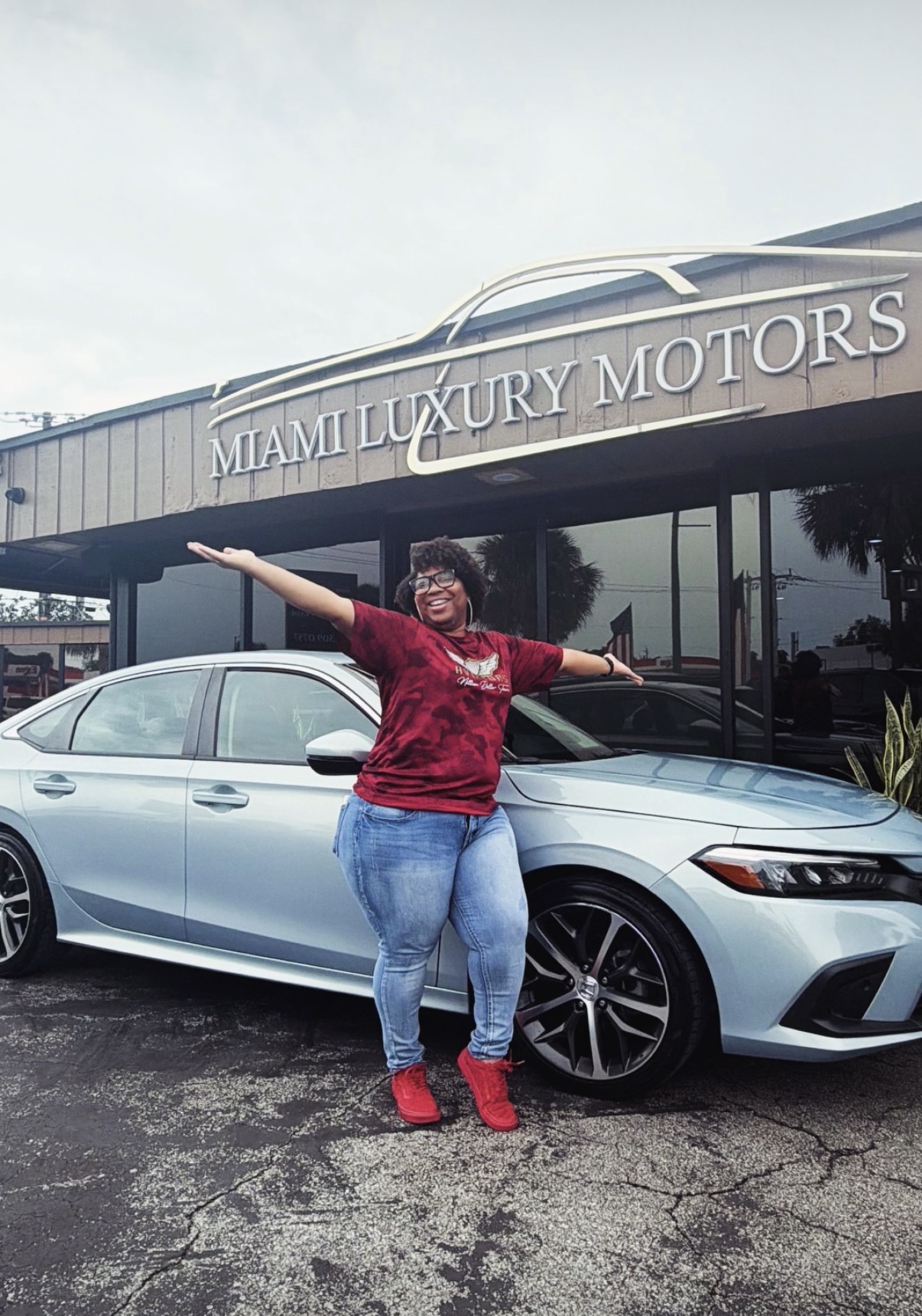 Tiana W. with their Honda Civic Touring